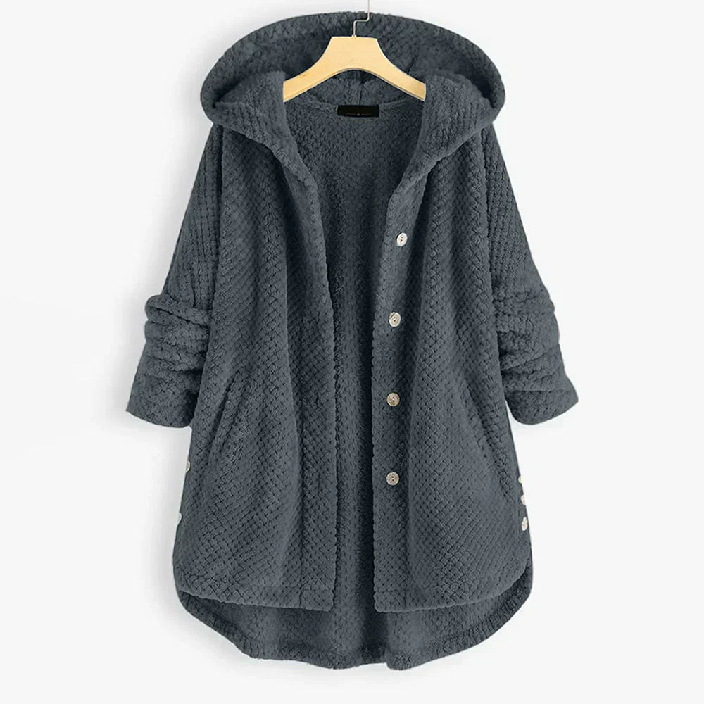 Tara - Fleece Jacket with Hood