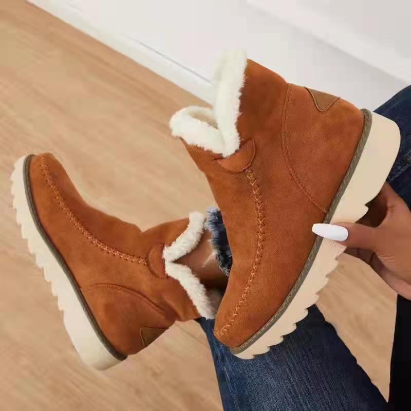 Scarlett™ - Comfy Fleece Leather Winter Boots