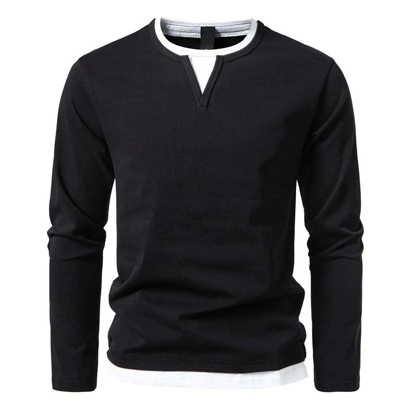 Long-Sleeve Henley