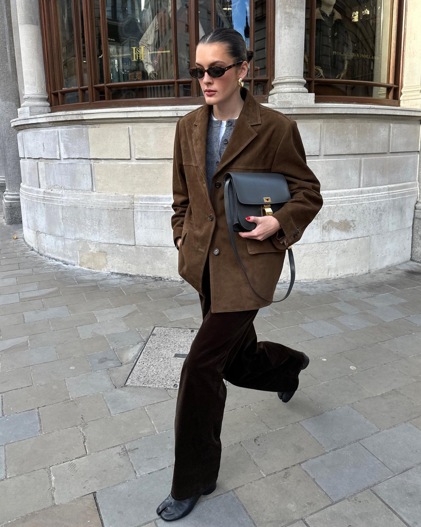 OLIVIA | SUEDE BLAZER