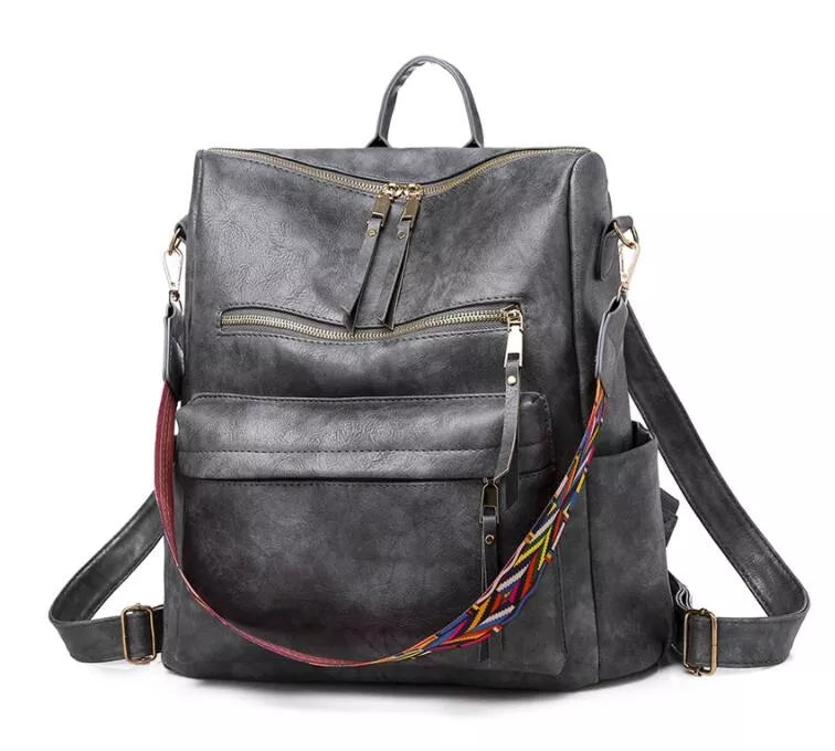 Lotta™ - Elegant Soft Leather Backpack