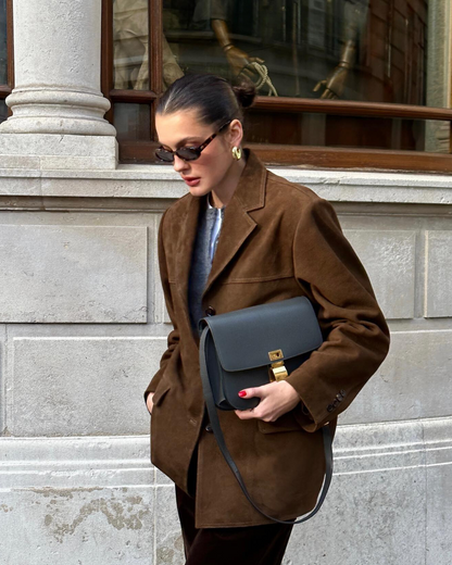OLIVIA | SUEDE BLAZER