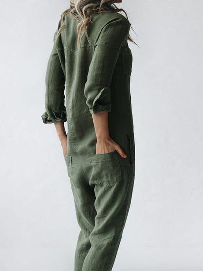 CARMEN | LONG SLEEVE JUMPSUIT