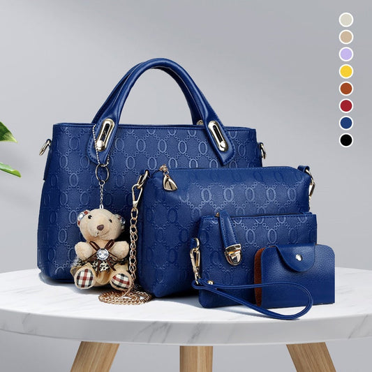 Amara™ - Elegant Cute 4-Piece Handbag Set