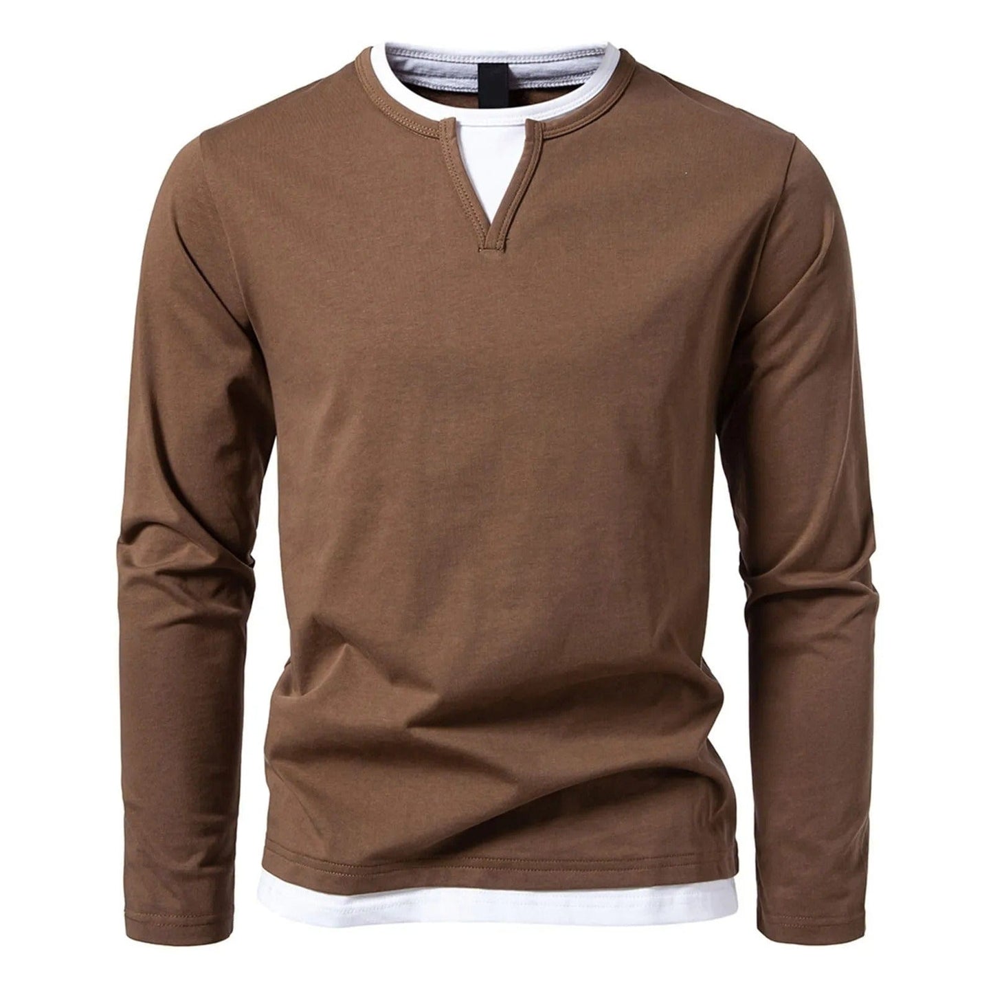 Long-Sleeve Henley