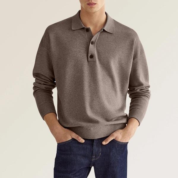 Elegance Polo - Men's long sleeve polo