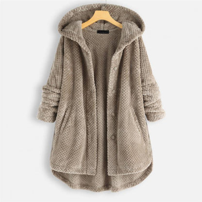 Tara - Fleece Jacket with Hood