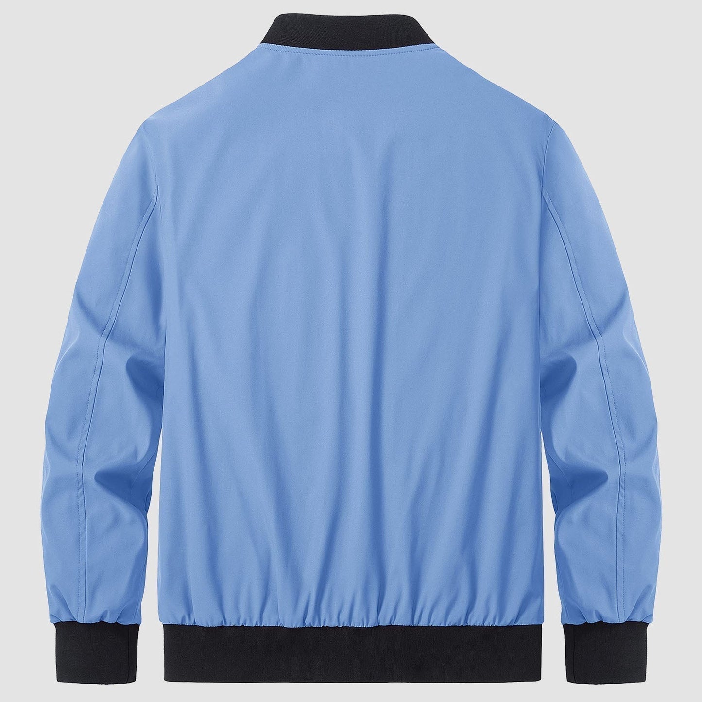 Mitch - Plain-coloured Bomber Jacket for Men