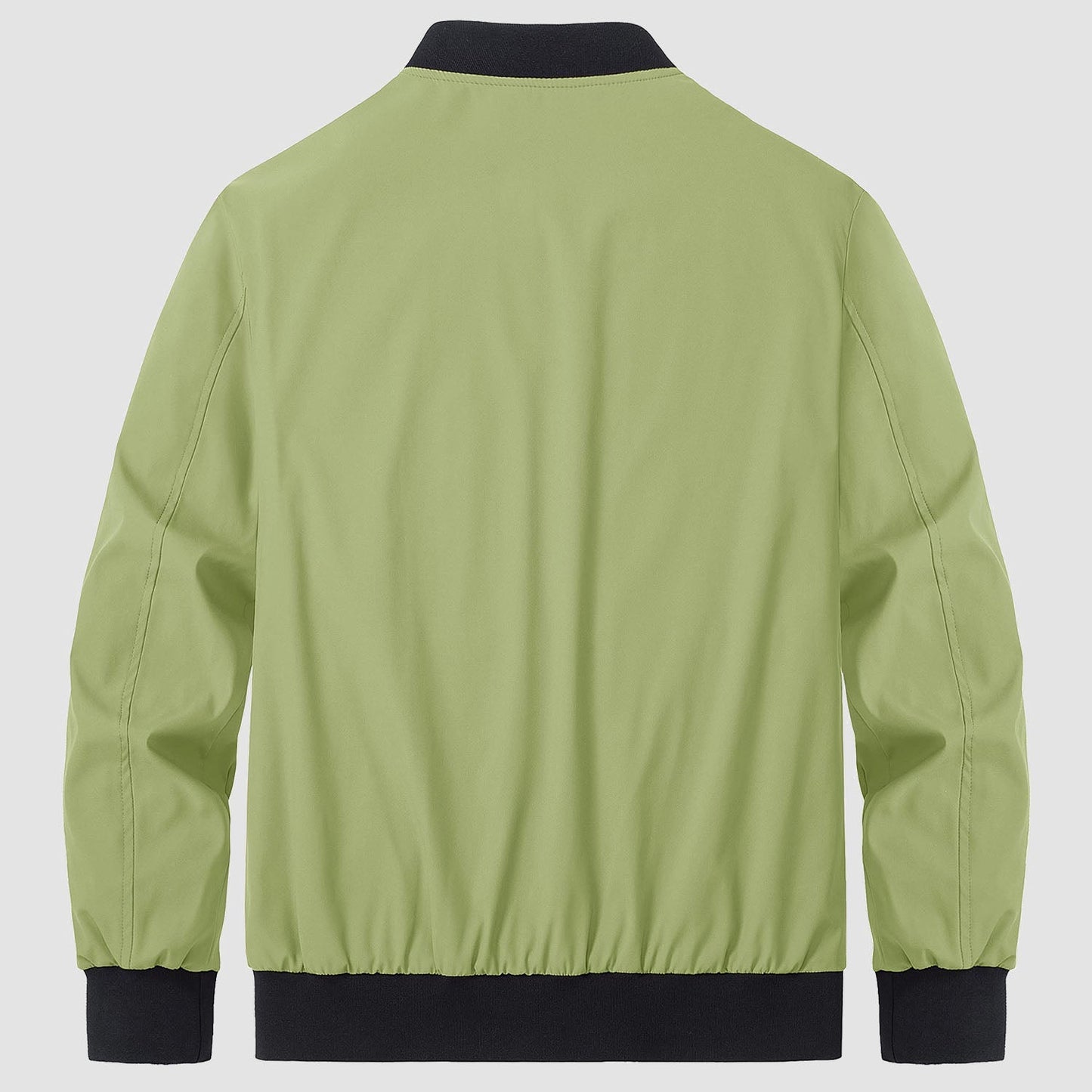 Mitch - Plain-coloured Bomber Jacket for Men