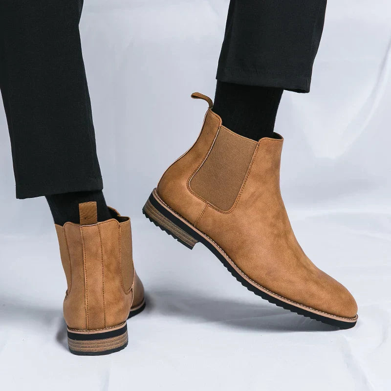 Cosmo | Leather Chelsea Boots