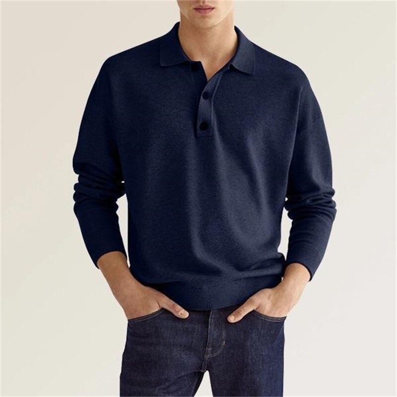 Elegance Polo - Men's long sleeve polo