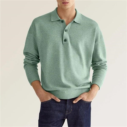 Elegance Polo - Men's long sleeve polo