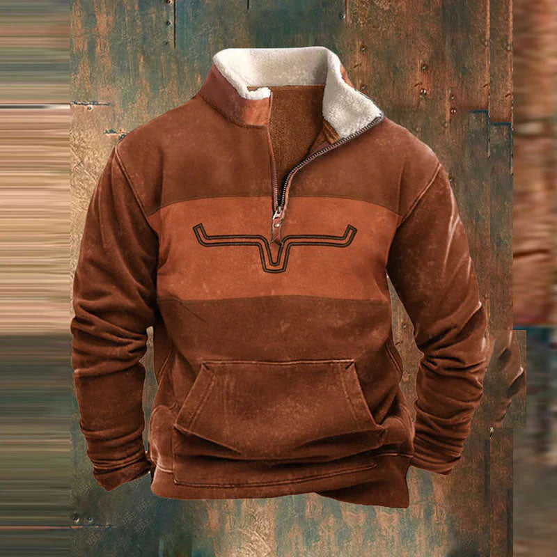 DANIEL | QUARTER ZIP-UP JUMPER