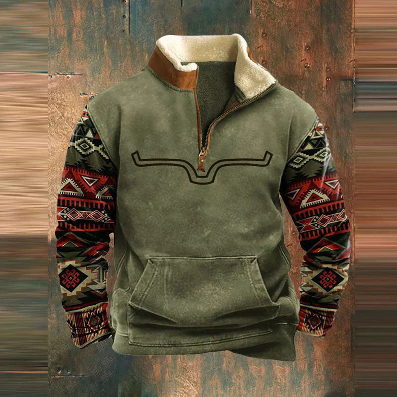 DANIEL | QUARTER ZIP-UP JUMPER