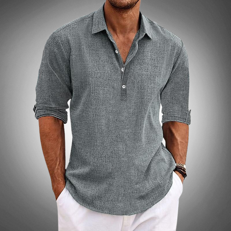 LUIS | CASUAL LINEN SHIRT