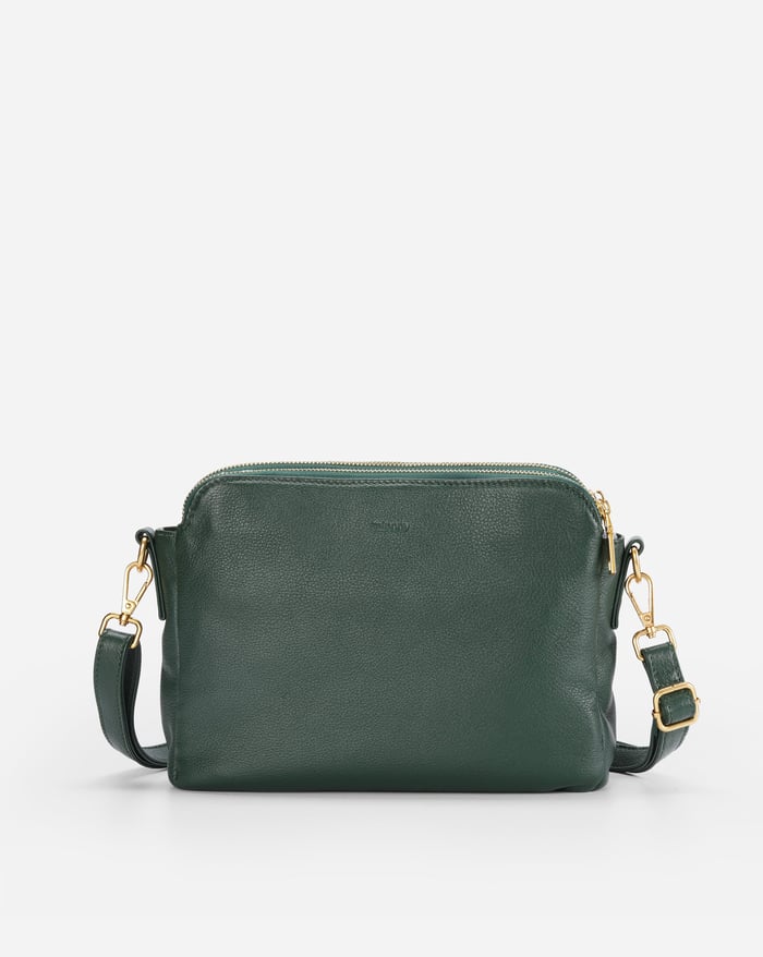 Amelia™ - Handmade Vegan Leather Crossbody Shoulder Bag