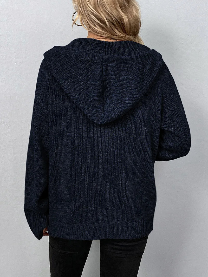 AGNES | HOODED CARDIGAN