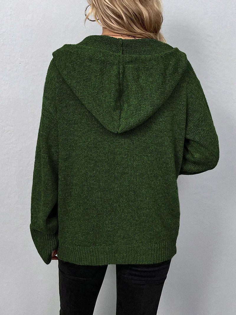 AGNES | HOODED CARDIGAN