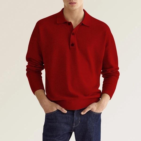 Elegance Polo - Men's long sleeve polo