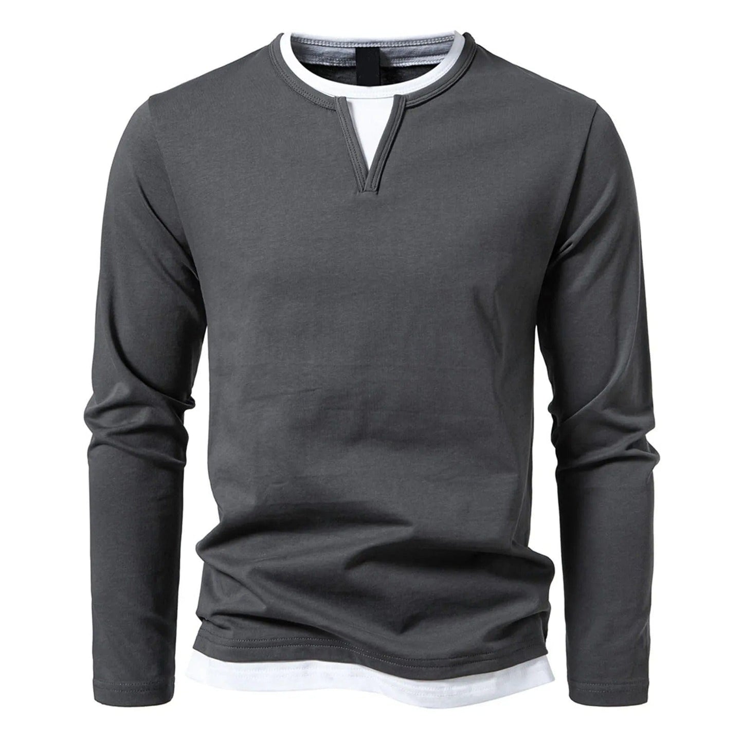 Long-Sleeve Henley