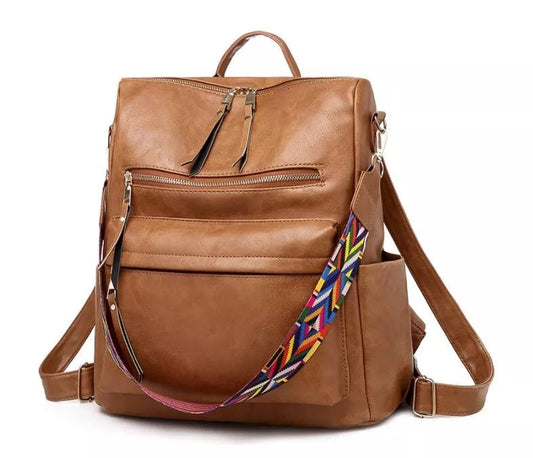 Lotta™ - Elegant Soft Leather Backpack